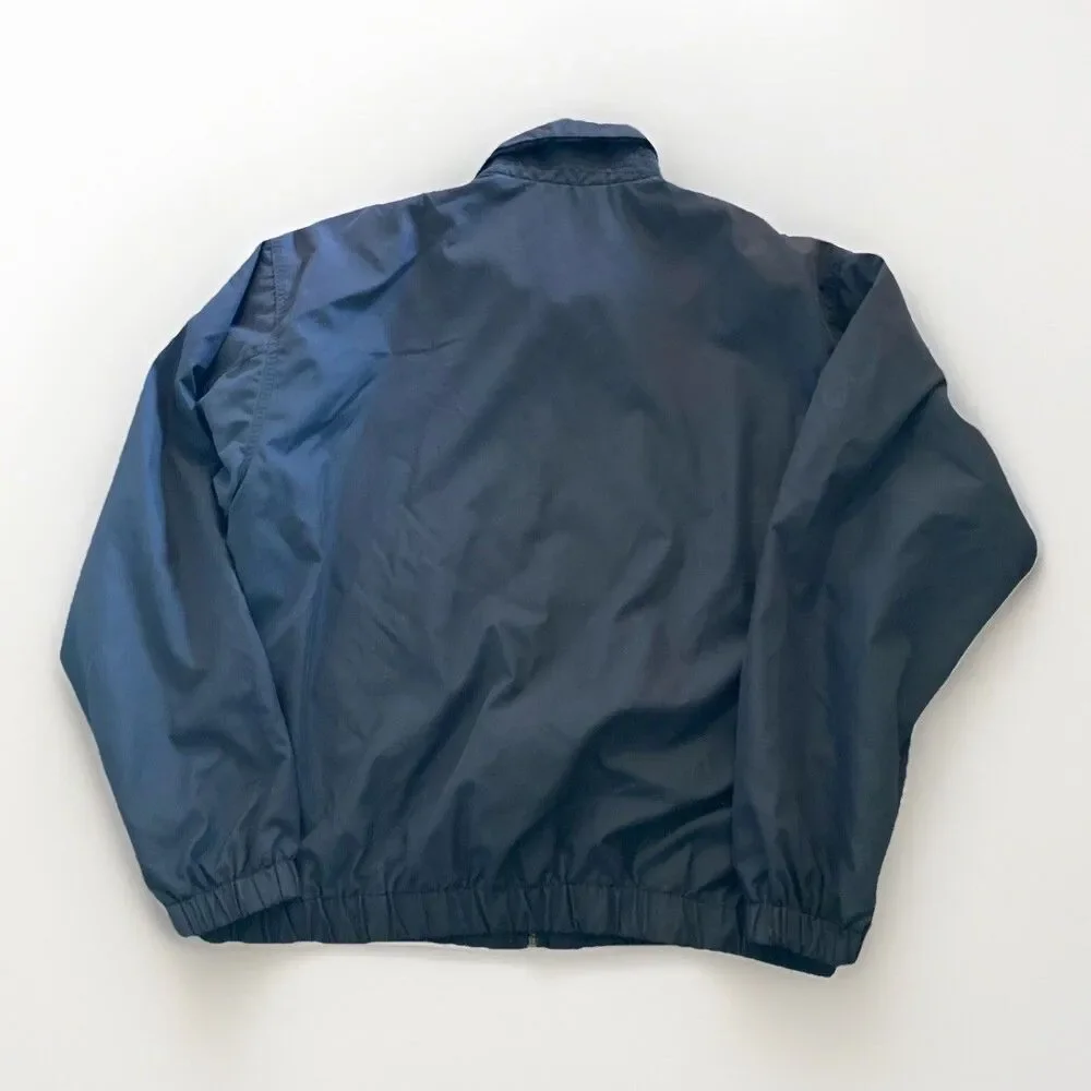 Catalina Outerwear Men’s LT Large Tall Black Jacket Lightweight Windbreaker